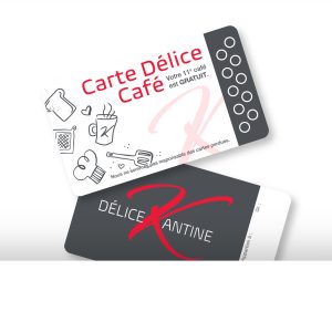 Carte Délice Café